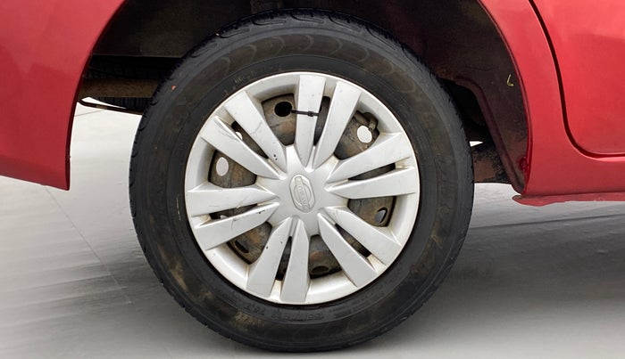 2015 Datsun Go Plus T, Petrol, Manual, 73,717 km, Right Rear Wheel