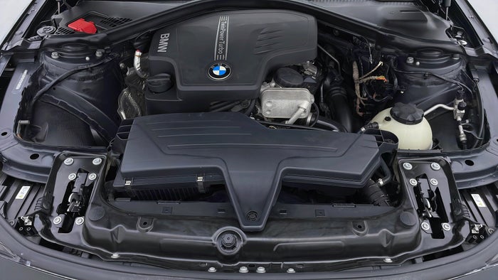 BMW 320I-Engine Bonet View