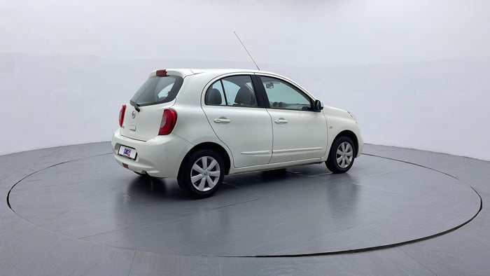 NISSAN MICRA-Right Back Diagonal (45- Degree) View