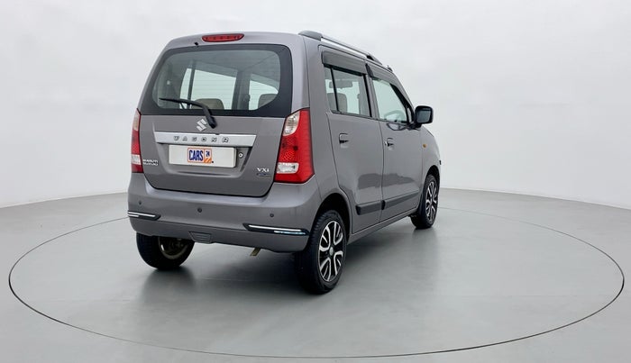 2018 Maruti Wagon R 1.0 VXI AMT, Petrol, Automatic, 84,827 km, Right Back Diagonal