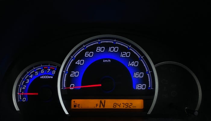 2018 Maruti Wagon R 1.0 VXI AMT, Petrol, Automatic, 84,827 km, Odometer Image