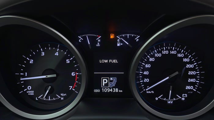 TOYOTA LAND CRUISER-Odometer View