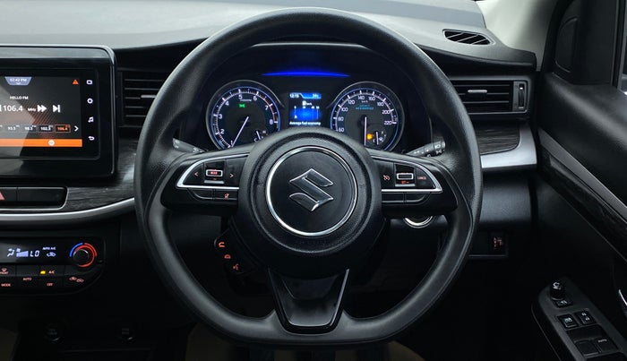 2019 Maruti XL6 ZETA SHVS, Petrol, Manual, 18,248 km, Steering Wheel Close Up