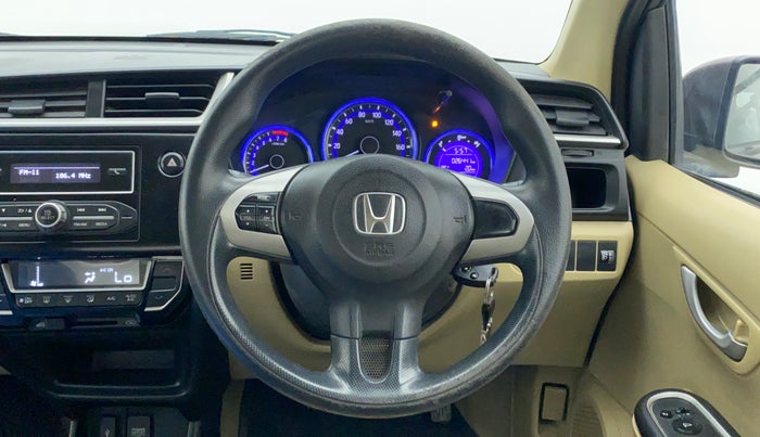 2016 Honda Amaze 1.2 SX MT I VTEC, Petrol, Manual, 26,535 km, Steering Wheel Close Up