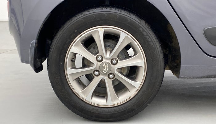 2014 Hyundai Grand i10 ASTA 1.2 KAPPA VTVT, Petrol, Manual, 93,104 km, Right Rear Wheel