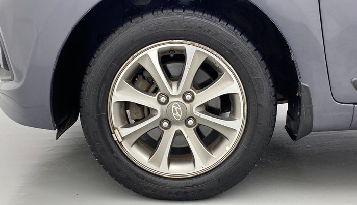 2014 Hyundai Grand i10 ASTA 1.2 KAPPA VTVT, Petrol, Manual, 93,104 km, Left Front Wheel