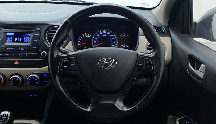 2014 Hyundai Grand i10 ASTA 1.2 KAPPA VTVT, Petrol, Manual, 93,104 km, Steering Wheel Close Up