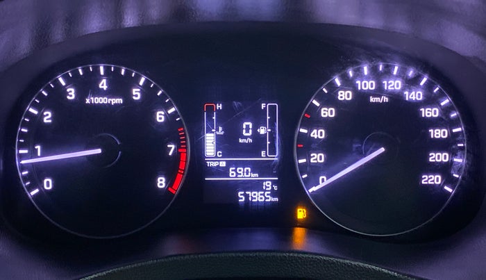 2015 Hyundai Creta 1.6 SX PLUS PETROL, Petrol, Manual, 58,130 km, Odometer Image