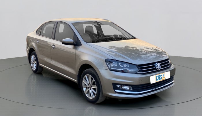 2017 Volkswagen Vento 1.2 TSI HIGHLINE PLUS AT, Petrol, Automatic, 63,374 km, Right Front Diagonal