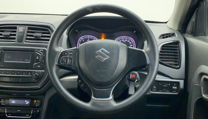 2018 Maruti Vitara Brezza ZDI, Diesel, Manual, 90,596 km, Steering Wheel Close Up