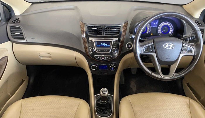 2015 Hyundai Verna FLUIDIC 1.6 SX CRDI, Diesel, Manual, 92,072 km, Dashboard
