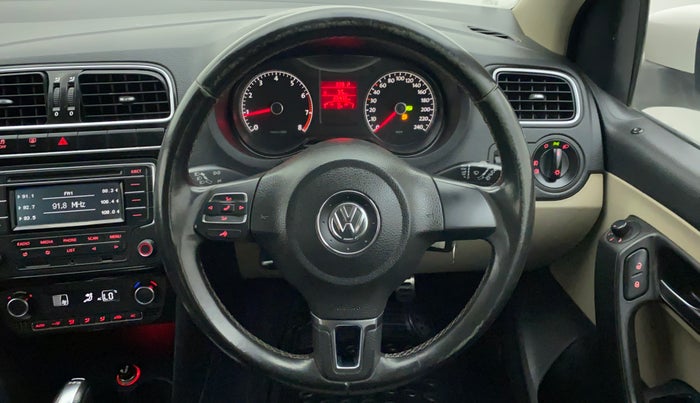 2013 Volkswagen Polo GT TSI 1.2 PETROL AT, Petrol, Automatic, 26,476 km, Steering Wheel Close Up