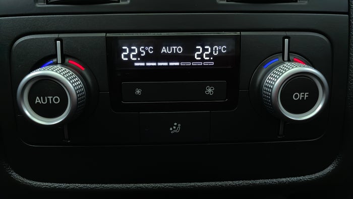 VOLKSWAGEN TOUAREG-Rear AC Temperature Control