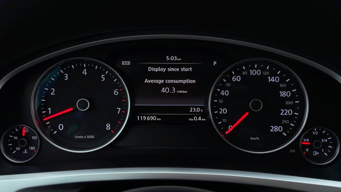 VOLKSWAGEN TOUAREG-Odometer View