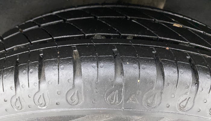 2021 Datsun Redi Go T (O), Petrol, Manual, 10,693 km, Left Rear Tyre Tread