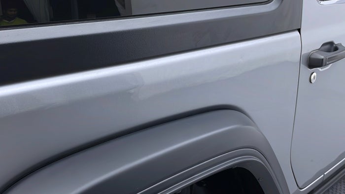 JEEP WRANGLER-Quarter Panel RHS Dent