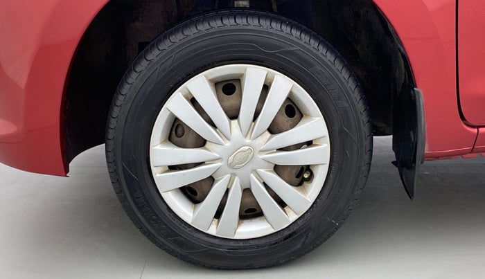 2016 Datsun Go Plus T, Petrol, Manual, 34,137 km, Left Front Wheel