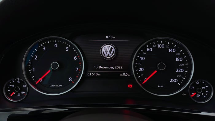 VOLKSWAGEN TOUAREG-Odometer View