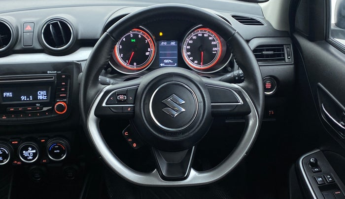 2020 Maruti Swift ZXI, Petrol, Manual, 15,875 km, Steering Wheel Close Up