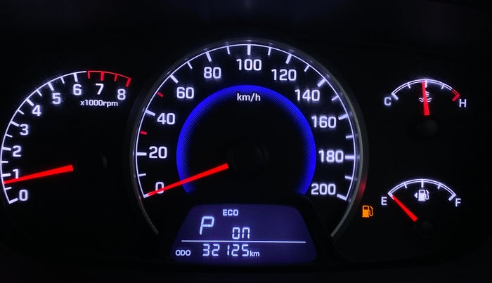2017 Hyundai Grand i10 SPORTZ (O) 1.2 AT VTVT, Petrol, Automatic, 32,162 km, Odometer Image