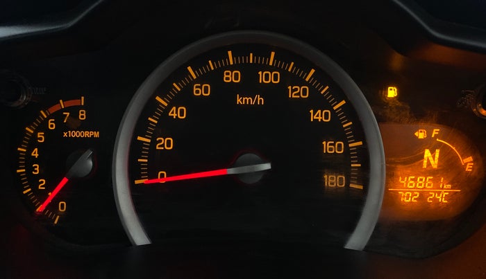 2016 Maruti Celerio VXI AGS, Petrol, Automatic, 47,308 km, Odometer Image