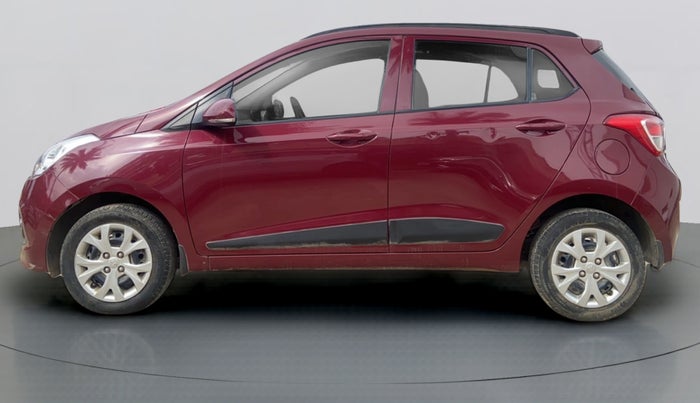 2015 Hyundai Grand i10 SPORTZ 1.2 KAPPA VTVT, Petrol, Manual, 17,456 km, Left Side
