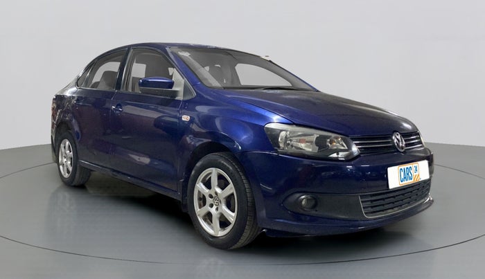 2013 Volkswagen Vento HIGHLINE PETROL AT, Petrol, Automatic, 72,702 km, Right Front Diagonal