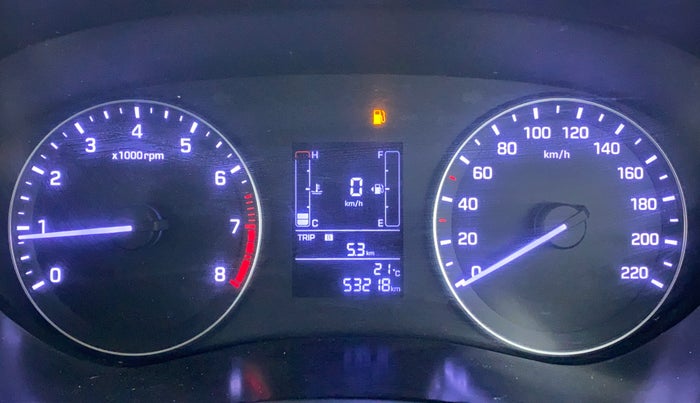 2017 Hyundai Elite i20 ASTA 1.2, CNG, Manual, 53,330 km, Odometer Image