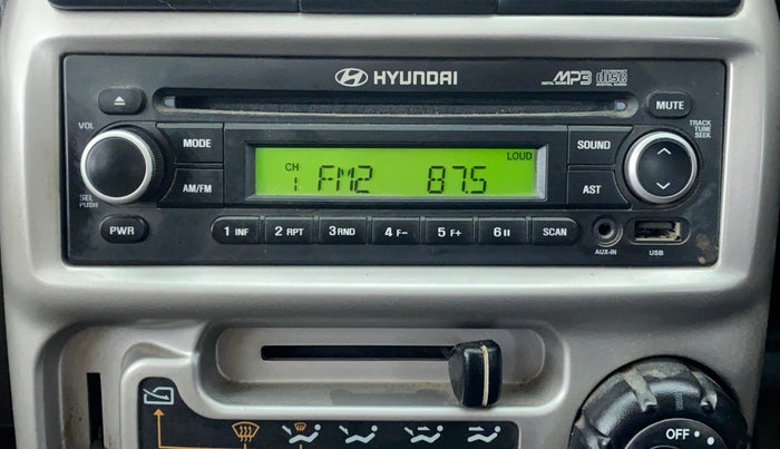 2012 Hyundai Santro Xing GLS, Petrol, Manual, 45,546 km, Infotainment System