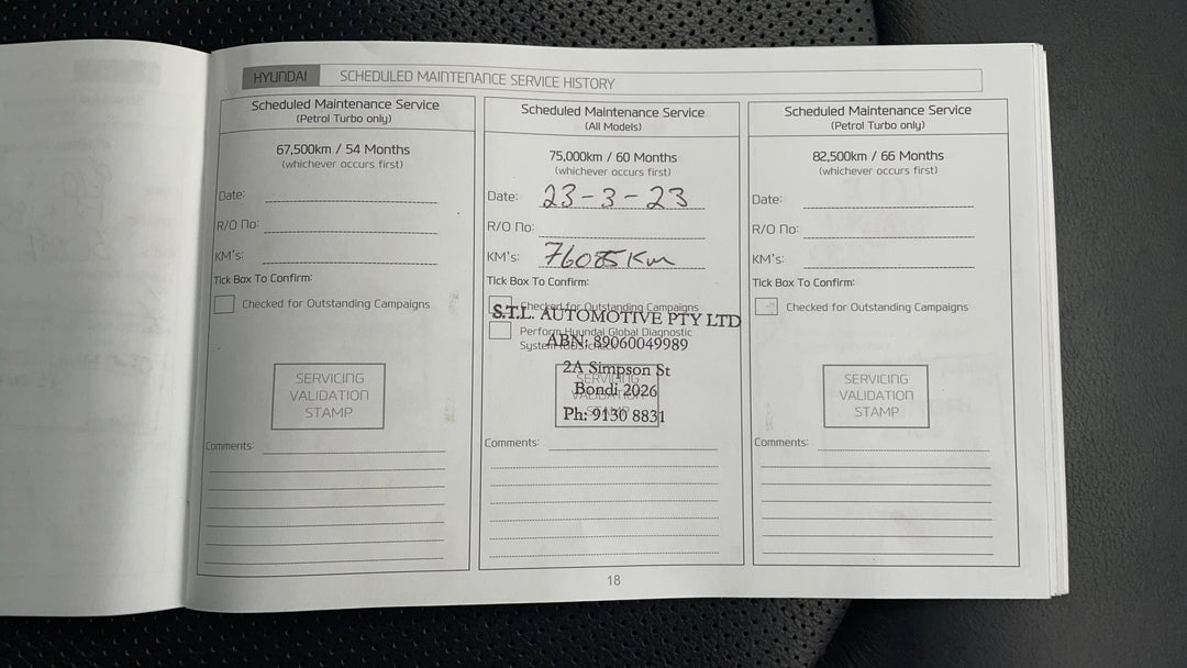 2015 Hyundai Ix35 Se (fwd), Manual, 79064 km, Service History