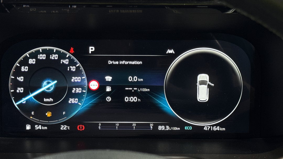 2022 Kia Sorento Gt-line 7 Seat, Automatic, 47164 km, Odometer View