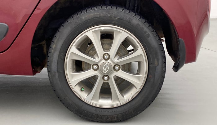 2015 Hyundai Grand i10 ASTA 1.1 (O) CRDI, Diesel, Manual, 99,175 km, Left Rear Wheel
