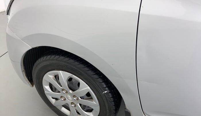 2014 Hyundai Eon MAGNA PLUS, Petrol, Manual, 27,576 km, Left fender - Slightly dented