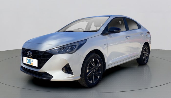 2020 Hyundai Verna SX (O)1.0 TURBO DCT, Petrol, Automatic, 47,456 km, Left Front Diagonal