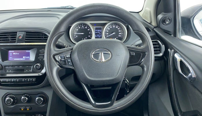 2017 Tata TIGOR XZ 1.2 REVOTRON, Petrol, Manual, 65,574 km, Steering Wheel Close Up