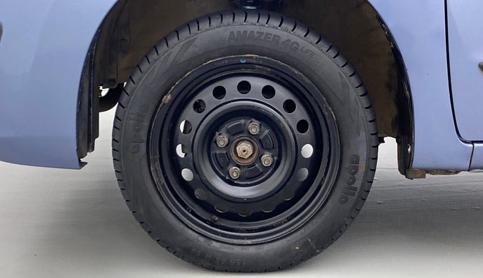 2015 Maruti Wagon R 1.0 VXI, Petrol, Manual, 75,135 km, Left Front Wheel
