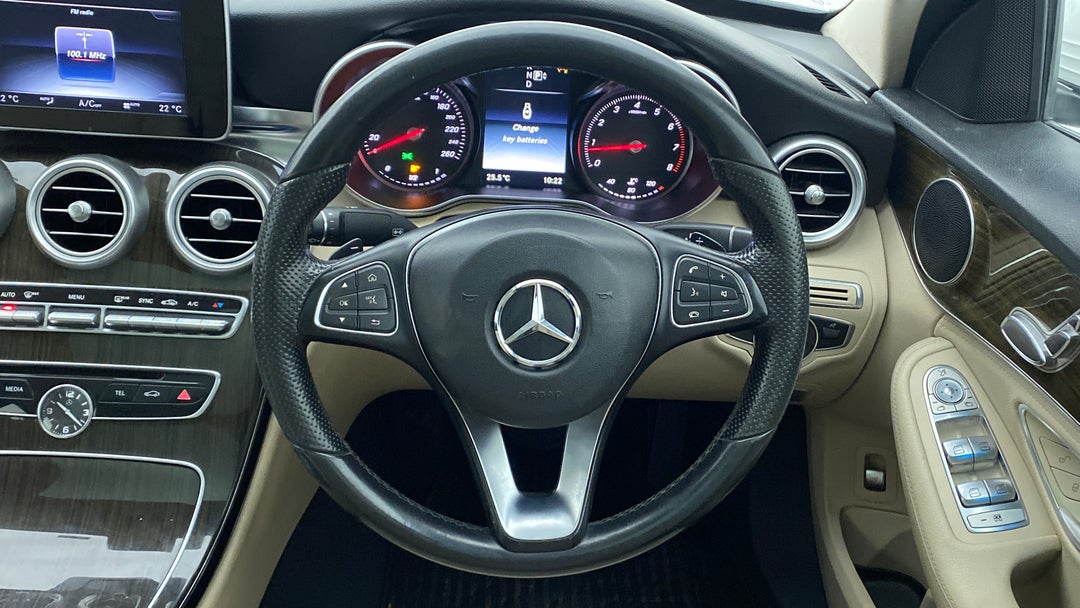 Steering Wheel Close Up