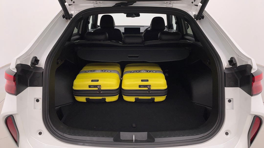 Boot Inside View with Luggage