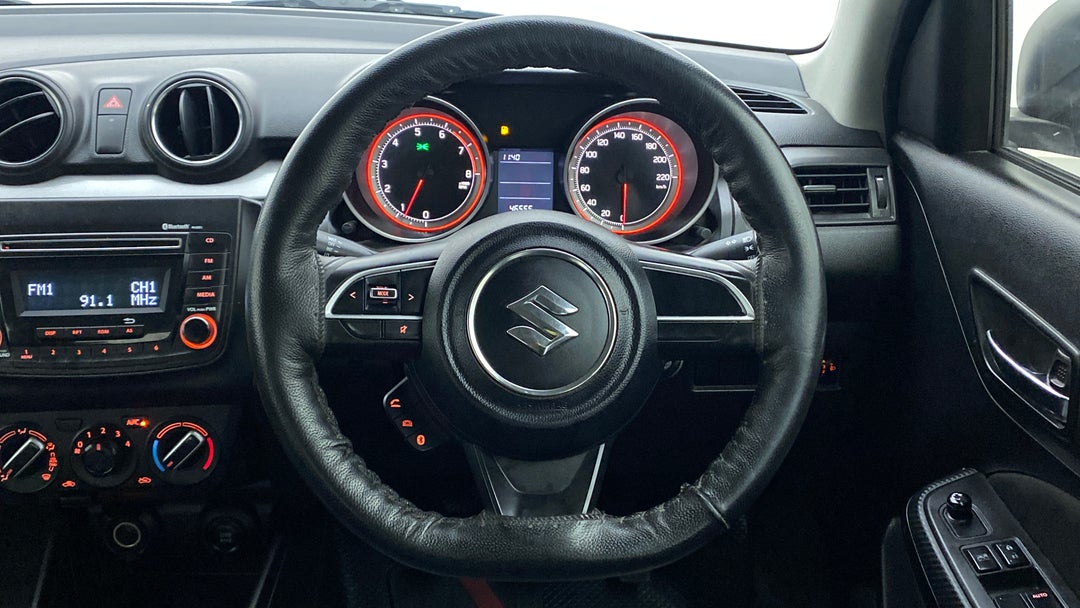 Steering Wheel Close Up