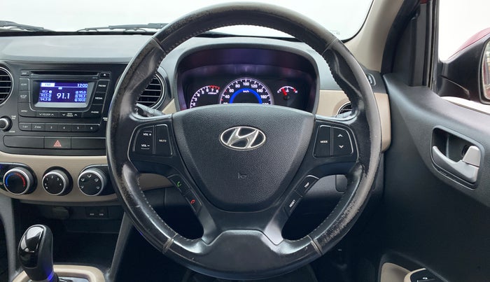 2015 Hyundai Grand i10 ASTA 1.2 AT VTVT, Petrol, Automatic, 65,491 km, Steering Wheel Close Up