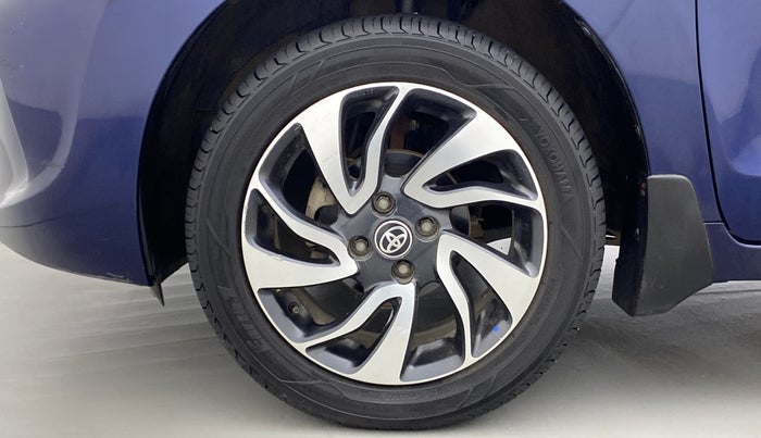 2019 Toyota Glanza G MT PETROL, Petrol, Manual, 69,553 km, Left Front Wheel