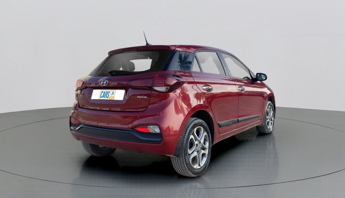 2019 Hyundai Elite i20 1.2  ASTA (O) CVT, Petrol, Automatic, 17,874 km, Right Back Diagonal