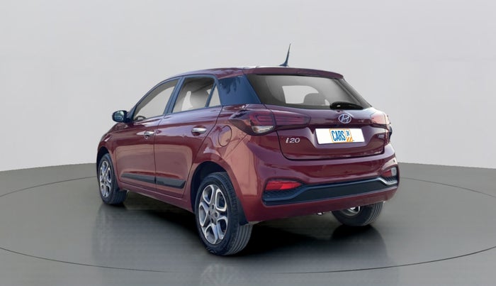 2019 Hyundai Elite i20 1.2  ASTA (O) CVT, Petrol, Automatic, 17,874 km, Left Back Diagonal