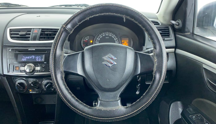 2015 Maruti Swift LXI D, Petrol, Manual, 68,319 km, Steering Wheel Close Up