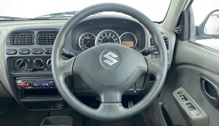 2011 Maruti Alto K10 VXI P, Petrol, Manual, 39,093 km, Steering Wheel Close Up