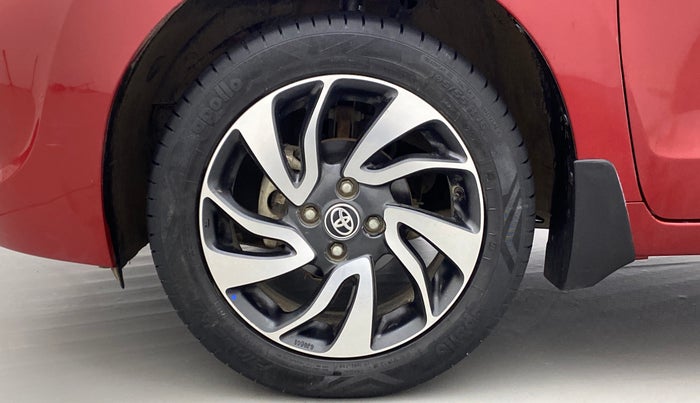 2021 Toyota Glanza G MT PETROL, Petrol, Manual, 39,586 km, Left Front Wheel