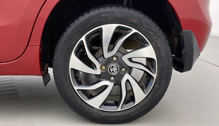 2021 Toyota Glanza G MT PETROL, Petrol, Manual, 39,586 km, Left Rear Wheel