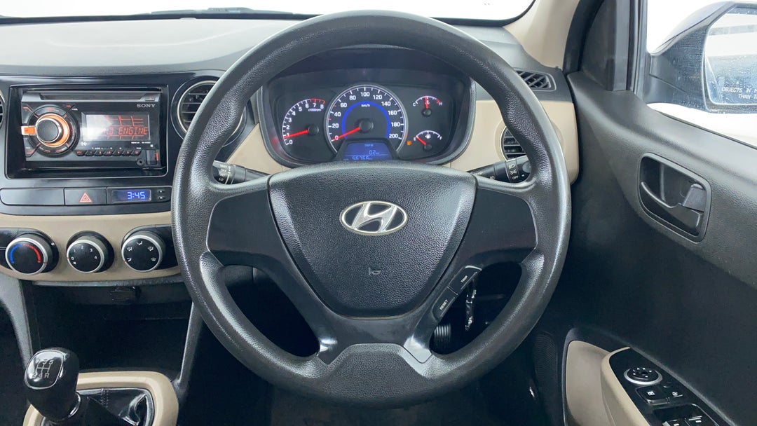 Steering Wheel Close Up