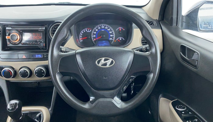2015 Hyundai Grand i10 MAGNA 1.2 VTVT, Petrol, Manual, 56,766 km, Steering Wheel Close Up