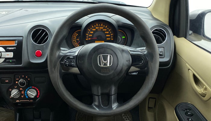 2014 Honda Amaze 1.2 SX MT I VTEC, Petrol, Manual, 82,867 km, Steering Wheel Close Up
